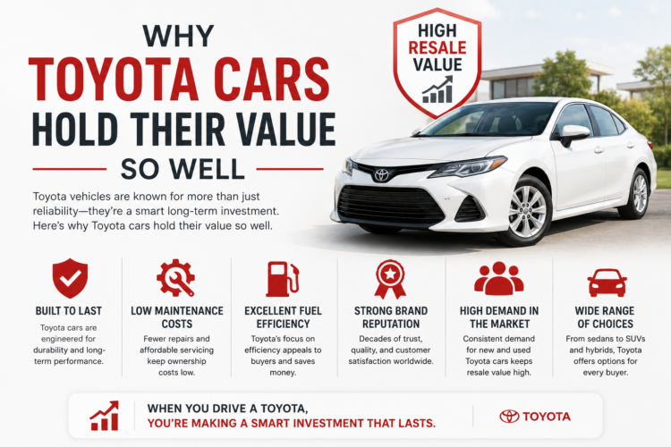 Why Toyota Cars Hold Their Value So Well