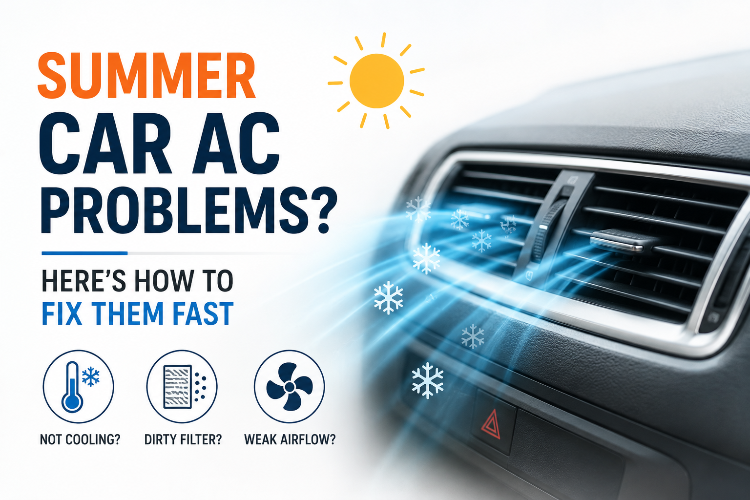 Summer Car AC Problems? Here’s How to Fix Them Fast