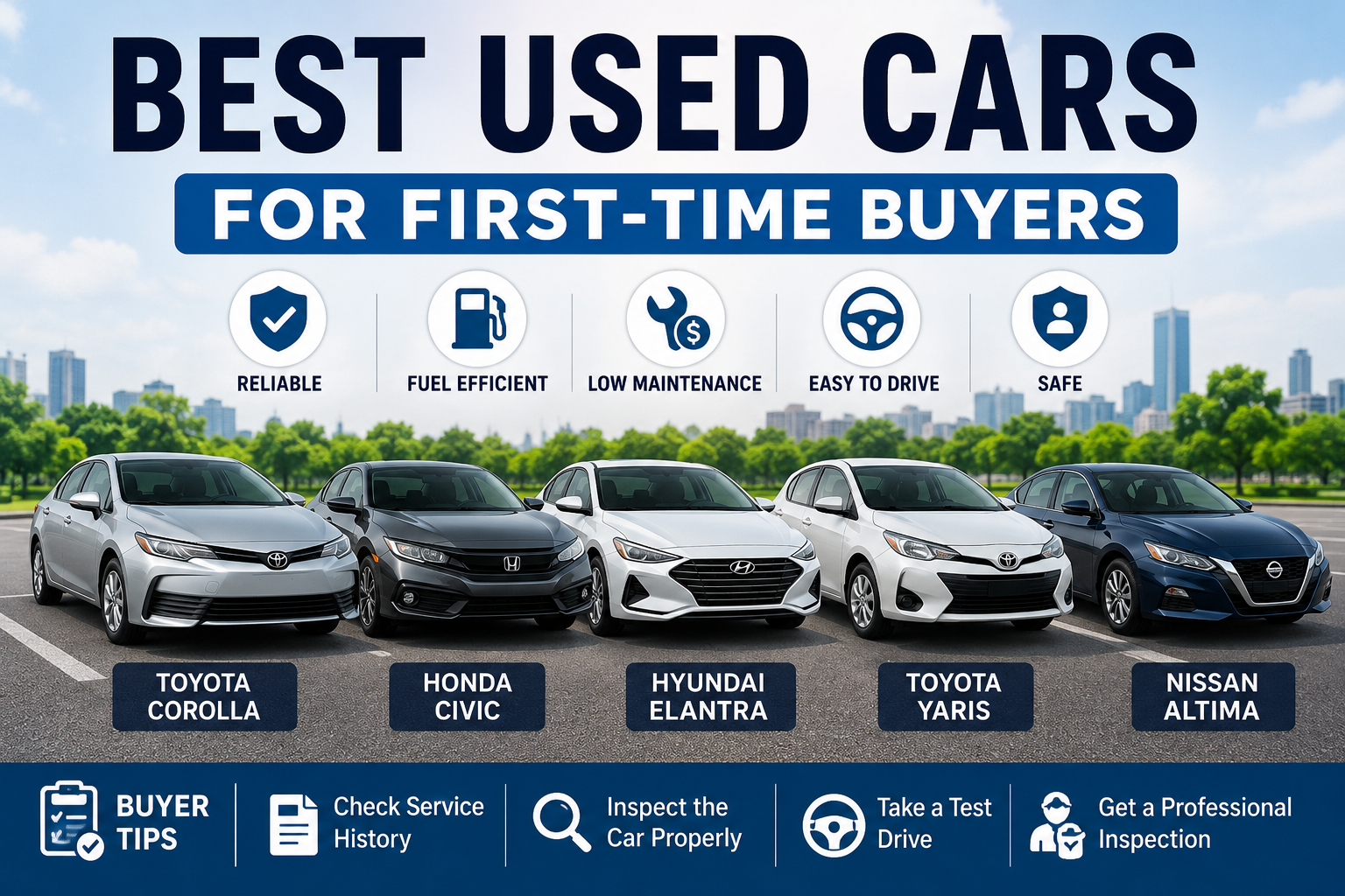 Best Used Cars for First-Time Buyers