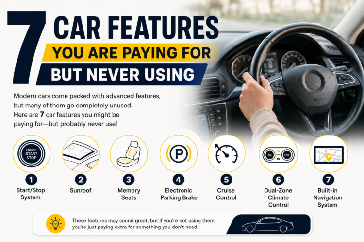 7 Car Features You Are Paying For But Never Using